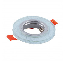 Встраиваемый светильник Fametto Luciole DLS-L208 GU5.3 CHROME/WHITE UL-00013091