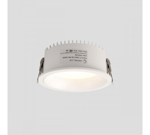 Встраиваемый светильник Crystal Lux CLT 529C105 WH 3000K