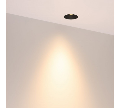 Светильник безрамочный Arlight DL-INTRAL-R63-8W Warm3000 (Черный RAL9005, 50 deg, 230V) (IP20 Металл) 064932