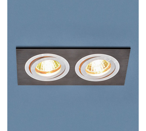 Встраиваемый светильник Elektrostandard 1051/2 BK черный 4690389083662
