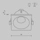 Встраиваемый светильник Maytoni Technical Downlight Zoom DL033-2-01W-1(N)