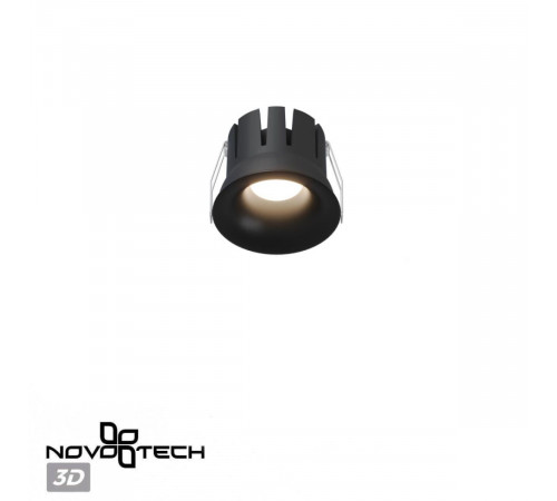 Встраиваемый светильник с переключателем цв. температуры Novotech Wir Eclat 359889