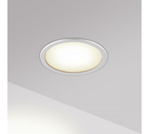 Встраиваемый светильник с переключателем цветовой температуры Novotech Wir Lante 359877