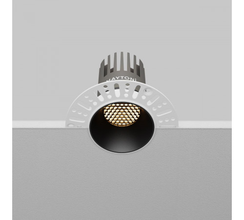 Встраиваемый светильник Maytoni Technical Dip DL119-10W-3K-TRS-B Встраиваемый светильник Maytoni Technical Dip DL119-10W-3K-TRS-B
