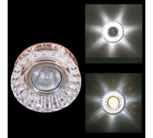 Встраиваемый светильник Reluce 04255-9.0-001D MR16+LED3W TEA Встраиваемый светильник Reluce 04255-9.0-001D MR16+LED3W TEA