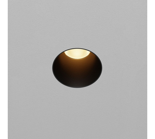 Встраиваемый светильник Maytoni Dip DL120-10W-2.7K-TRS-B