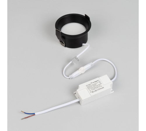 Встраиваемый светильник Arlight MS-BREEZE-BUILT-R82-9W Day4000 (BK, 80 deg, 230V) (IP20 Металл) 035610(1)