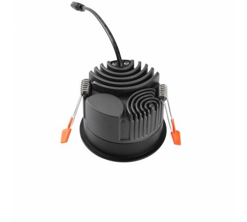 Встраиваемый светильник Iledex Technical Mars DIM 112-12W-D80-4000K-24DG-BK