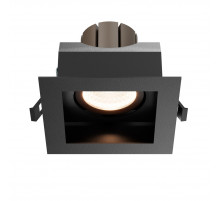 Встраиваемый светильник Maytoni Technical Metal Modern DL008-12W2.7-3-4K-B