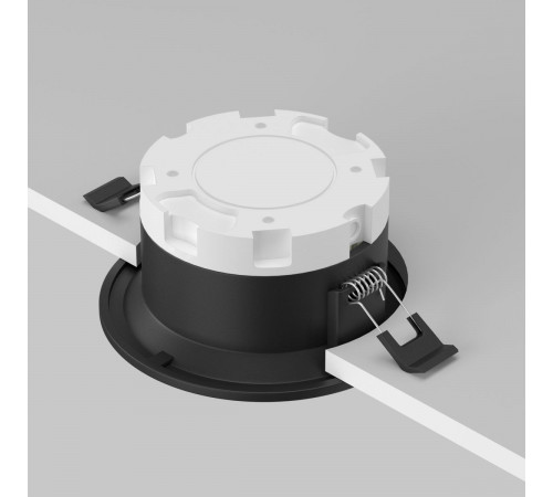 Встраиваемый светильник Maytoni Technical Slim DL027-GX53-B