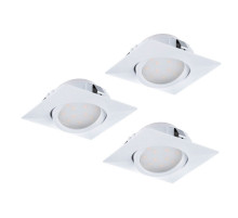 Встраиваемый светодиодный светильник Eglo Pineda 95844