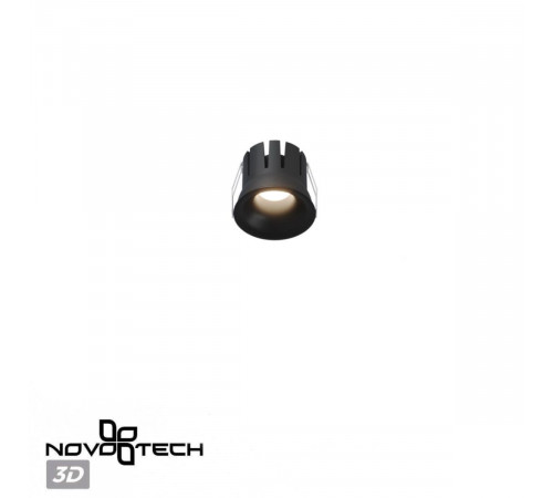 Встраиваемый светильник с переключателем цв. температуры Novotech Wir Eclat 359883