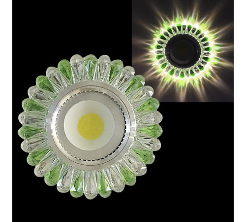 Встраиваемый светильник Reluce 42230-9.0-001PL MR16+LED3W CL/LGN Встраиваемый светильник Reluce 42230-9.0-001PL MR16+LED3W CL/LGN