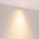 Светильник безрамочный Arlight DL-INTRAL-R39-6W Warm3000 (Белый RAL9003, 50 deg, 230V) (IP20 Металл) 064944