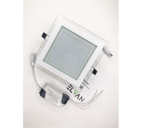 Встраиваемый светильник Elvan VLS-705SQ-6W-WH-Wh