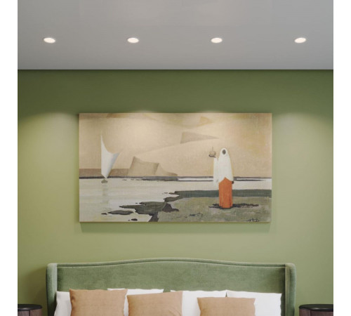 Встраиваемый светильник с переключателем цветовой температуры Novotech Wir Clarte 359873