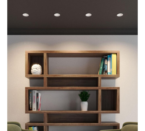 Встраиваемый светильник с переключателем цветовой температуры и угла рассеивания Novotech Wir Nova 359848