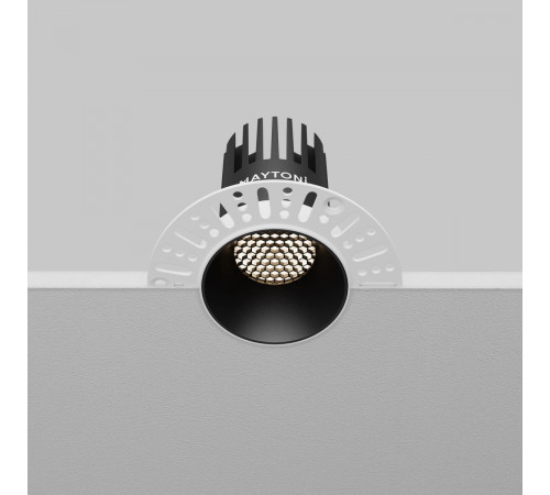 Встраиваемый светильник Maytoni Dip DL119-10W-4K-TRS-B Встраиваемый светильник Maytoni Dip DL119-10W-4K-TRS-B