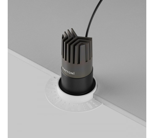 Встраиваемый светильник Maytoni Technical Dip DL120-10W-3K-TRS-B Встраиваемый светильник Maytoni Technical Dip DL120-10W-3K-TRS-B