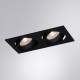Встраиваемый светильник Arte Lamp Kant A9610PL-2BK