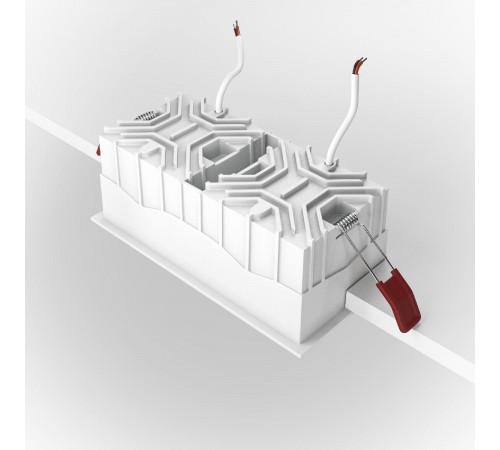 Встраиваемый светильник Maytoni Technical Alfa LED DL043-02-15W4K-SQ-WB