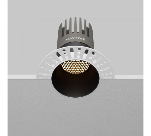 Встраиваемый светильник Maytoni Technical Dip DL122-15W-3K-TRS-B Встраиваемый светильник Maytoni Technical Dip DL122-15W-3K-TRS-B