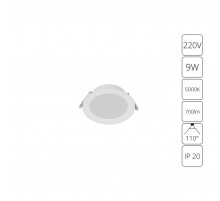 Встраиваемый светильник Arte Lamp Quick A8509PL-1WH