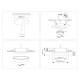 Встраиваемый светильник Ambrella Light Techno spot IP Protect TN6709