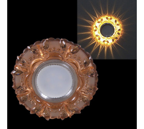 Встраиваемый светильник Reluce 22004-9.0-001PL MR16+LED3W TEA Встраиваемый светильник Reluce 22004-9.0-001PL MR16+LED3W TEA