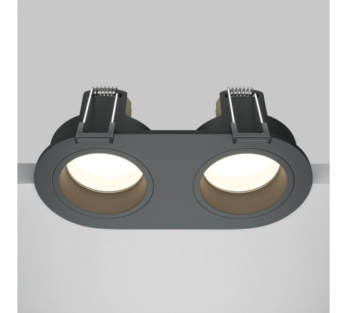 Встраиваемый светильник Maytoni Technical Share DL126-02-GU10-B