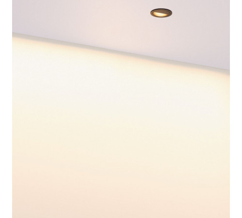 Встраиваемый светильник Arlight DL-VEILA-R63-8W Warm3000 (Черный RAL9005, A44x46 deg, 230V) (IP20 Металл) 065563