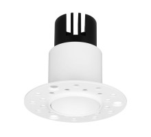 Встраиваемый светильник Arlight MS-INVISIO-TRIMLESS-R45-10W Warm2700 (WH-WH, 36 deg, 230V) (IP54 Металл) 061925