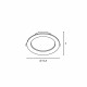 Встраиваемый светильник Arte Lamp Quick A8512PL-1WH