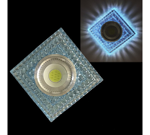 Встраиваемый светильник Reluce 42197-9.0-001PL MR16+LED3W LBL