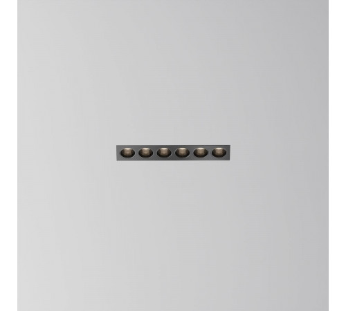 Встраиваемый светильник Maytoni Points DL065-12W3-6K-TRS-B Встраиваемый светильник Maytoni Points DL065-12W3-6K-TRS-B