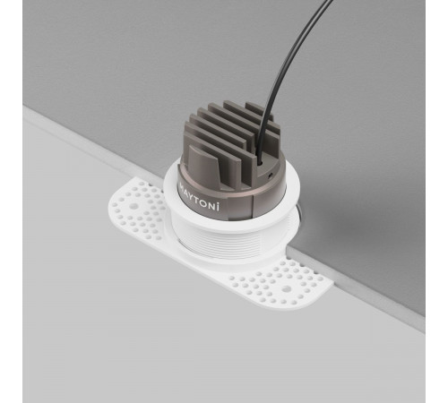Встраиваемый светильник Maytoni Technical Dip T DL128-10W3K-TRS-B