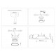 Встраиваемый светильник Ambrella Light Techno spot GX Standard tech TN51801