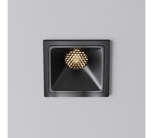 Встраиваемый светильник Maytoni Alfa LED DL043-01-10W3K-SQ-B-1 Встраиваемый светильник Maytoni Alfa LED DL043-01-10W3K-SQ-B-1
