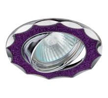 Встраиваемый светильник ЭРА DK17 CH/SH PU