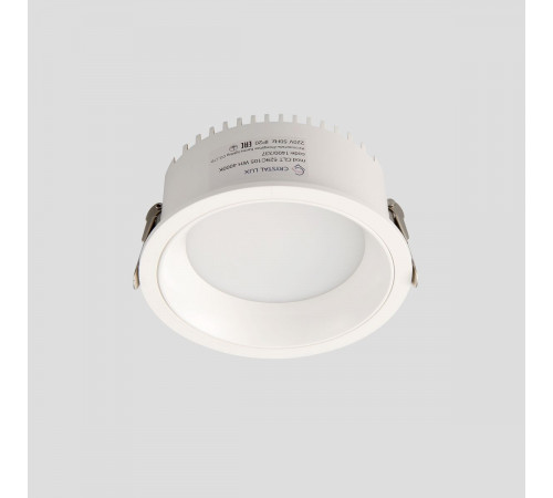 Встраиваемый светильник Crystal Lux CLT 529C105 WH 4000K