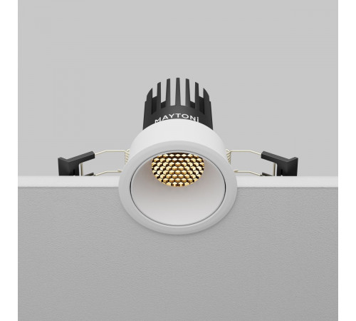 Встраиваемый светильник Maytoni Dip DL115-10W-2.7K-W