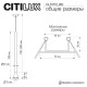 Встраиваемый светильник Citilux Duza CL51712_BD