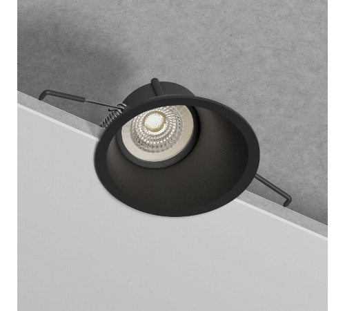 Встраиваемый светильник Elektrostandard Side 25059/01 GU10 черный 4690389213991 a069721 Встраиваемый светильник Elektrostandard Side 25059/01 GU10 черный 4690389213991 a069721