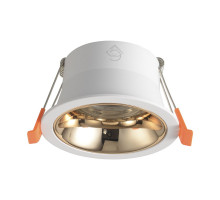 Встраиваемый светильник Crystal Lux CLT 081C WH-GO