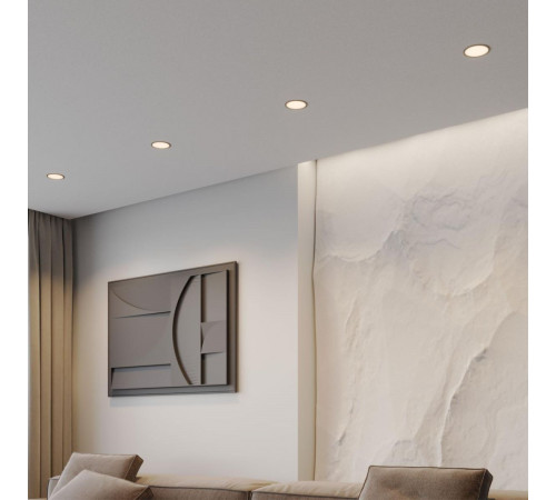 Встраиваемый светильник с переключателем цветовой температуры Novotech Wir Lante 359880