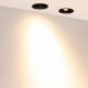 Светильник безрамочный Arlight DL-ROTARA-R63-6W Warm3000 (Черный RAL9005, 36 deg, 230V) (IP20 Металл) 064950