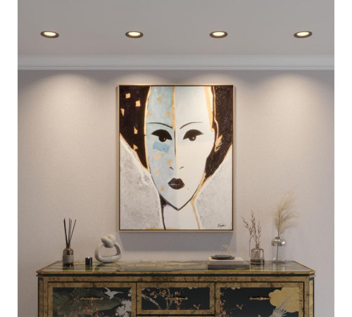 Встраиваемый светильник с переключателем цветовой температуры и угла рассеивания Novotech Wir Fluo 359845