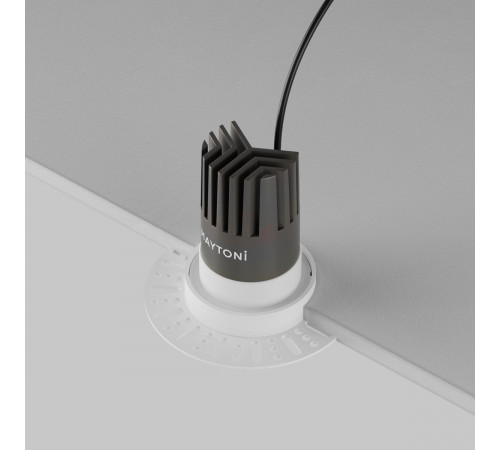 Встраиваемый светильник Maytoni Technical Dip DL124-10W-4K-TRS-W