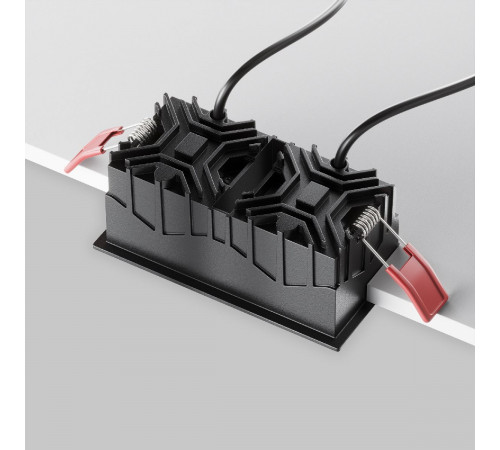 Встраиваемый светильник Maytoni Alfa LED DL043-02-10W4K-SQ-B-1 Встраиваемый светильник Maytoni Alfa LED DL043-02-10W4K-SQ-B-1