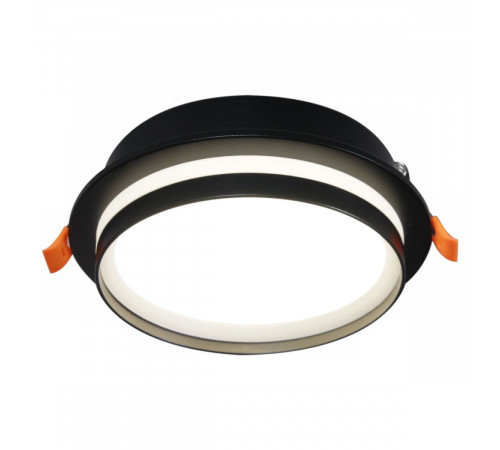 Встраиваемый светильник Reluce 70002-9.0-001RLD GX70 BK